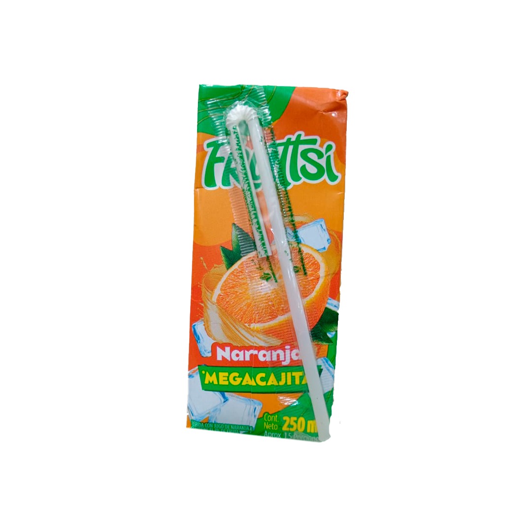 Fruttsy Naranja Mega Cajita 250ml 